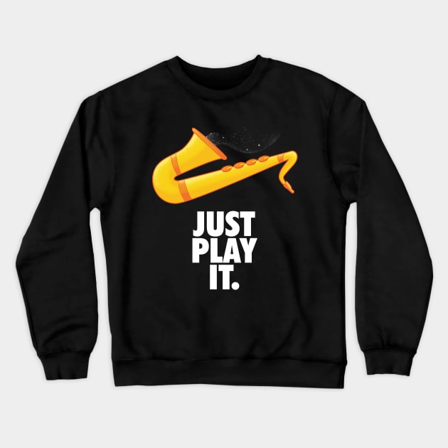 Just Play it Crewneck Sweatshirt by opippi